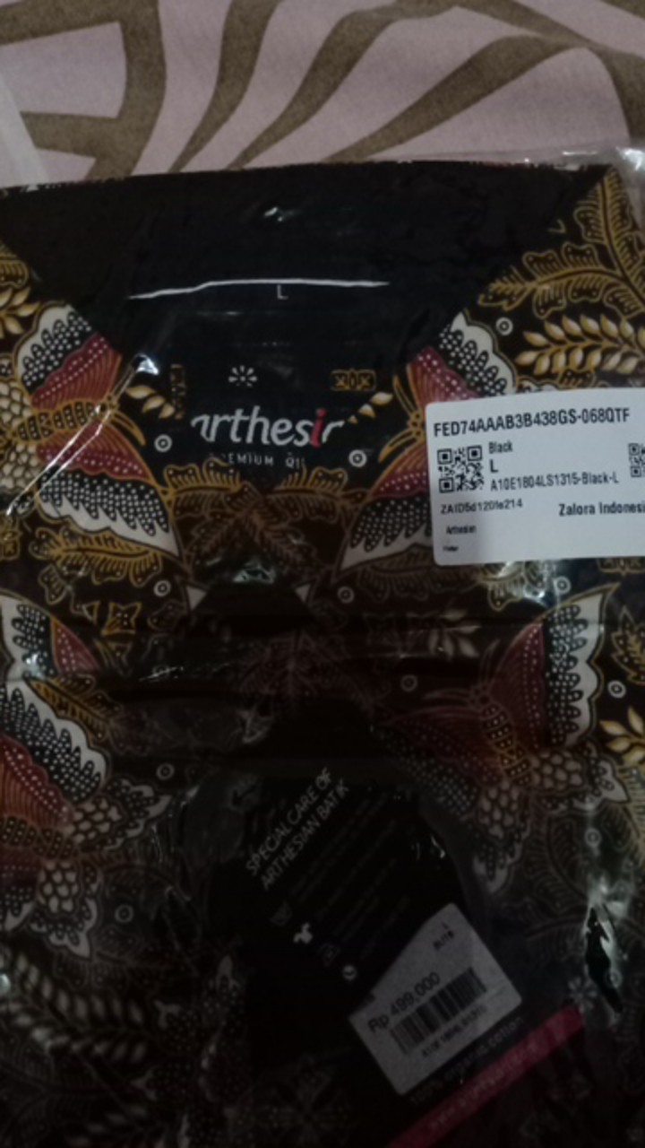 Arthesian Kemeja Batik Pria - Flutur Batik Printing