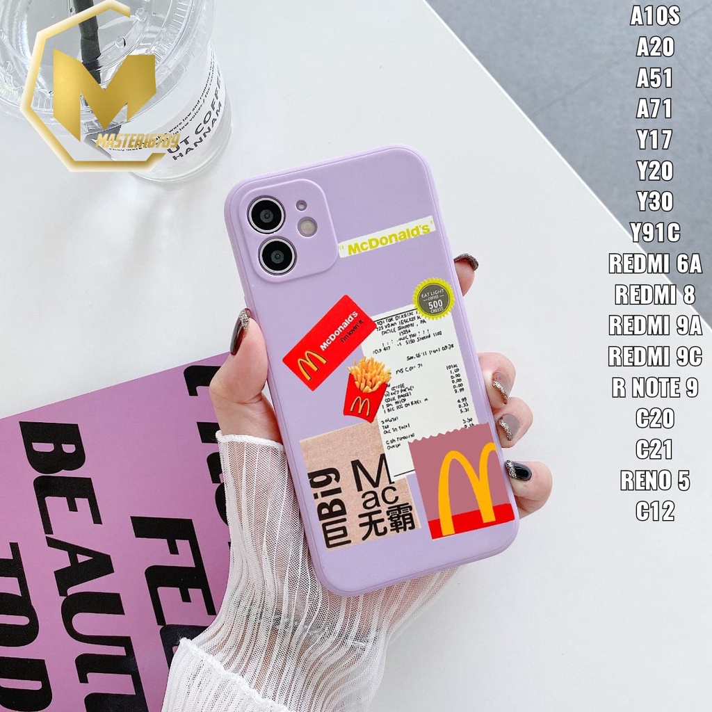 SS087 SOFTCASE PELINDUNG KAMERA MCD SAMSUNG J4 J4+ J6+ J6 J7 PRO PRIME A20 A30 A20S A21S A12 A31 A32 A50 A30S A50S A51 MA2484