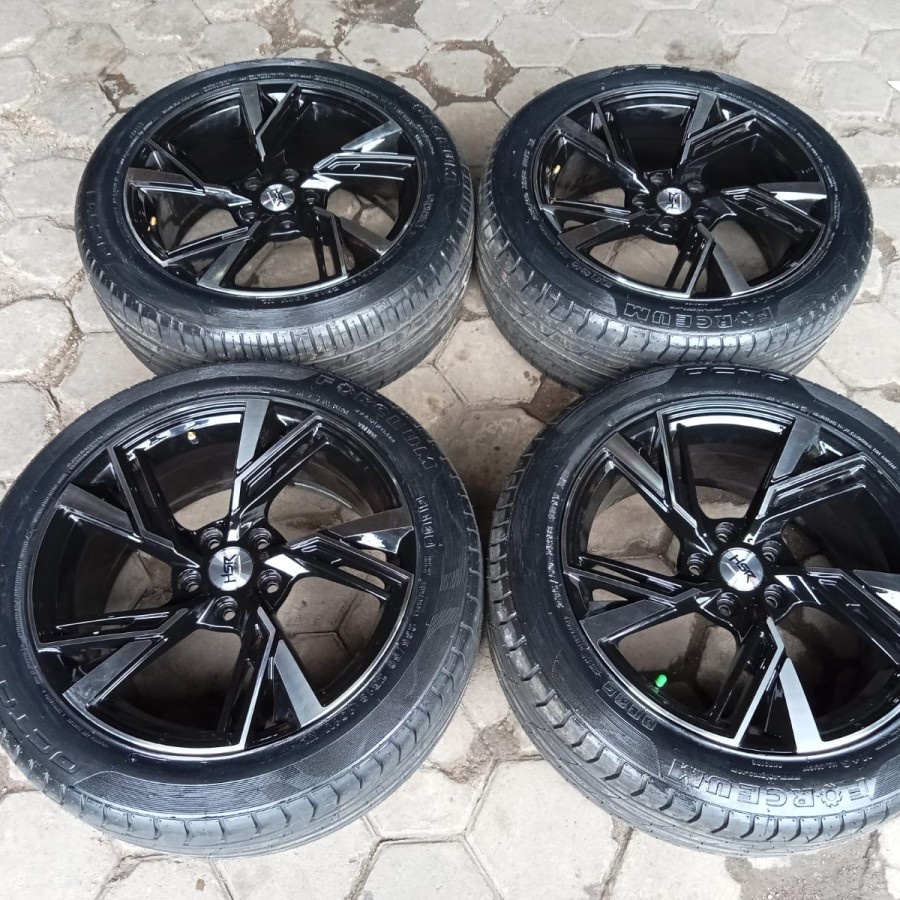 Velg Mobil Racing Ring 18 Baut 5 OKANE HSR R18X8 5X112 ET45 BAN 235 50 R18