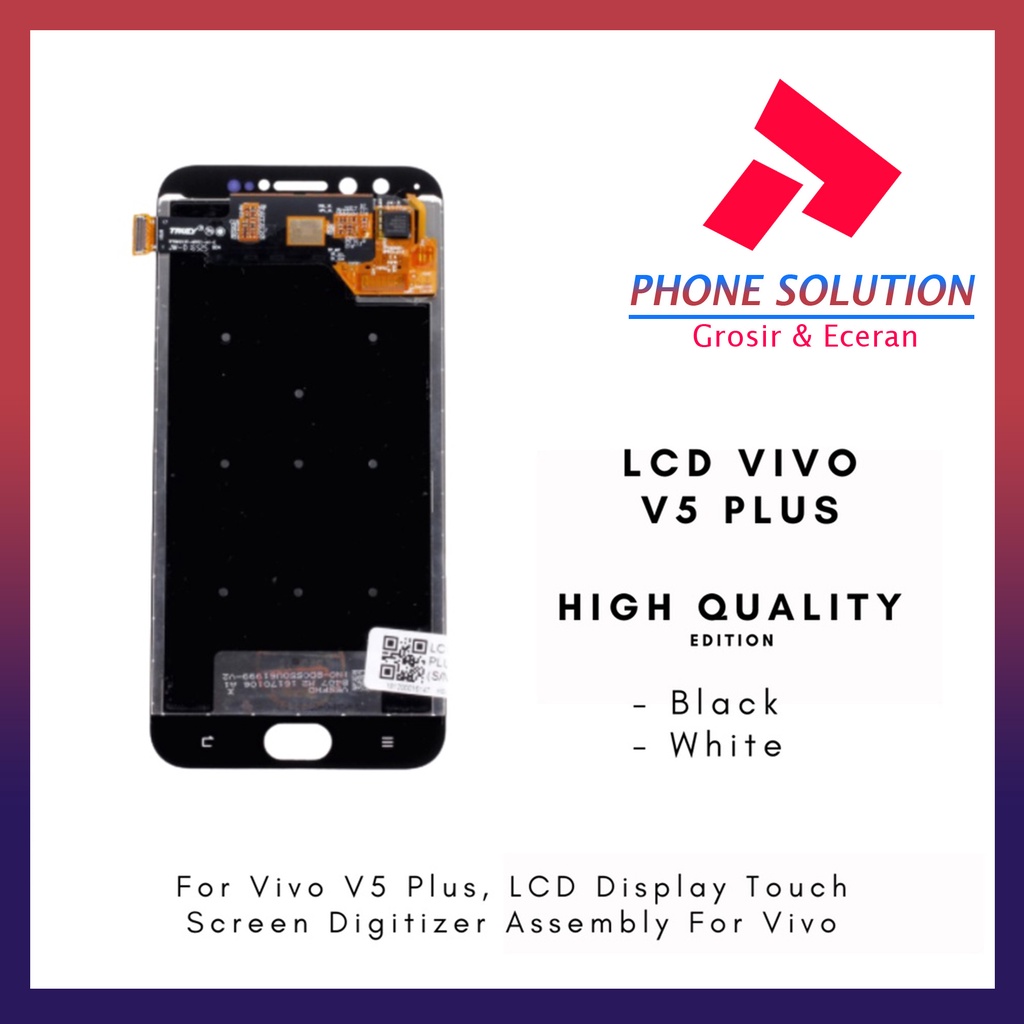 LCD Vivo V5 Plus Fullset ORIGINAL 100% Touchscreen // Supplier LCD Vivo - Garansi 1 Bulan