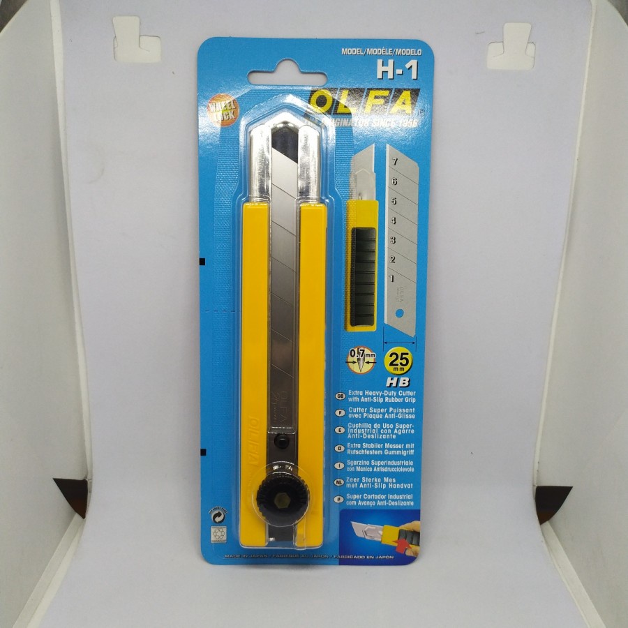 

Cutter 25mm Snap-Off Blade Cutter H-1 Olfa JAPAN