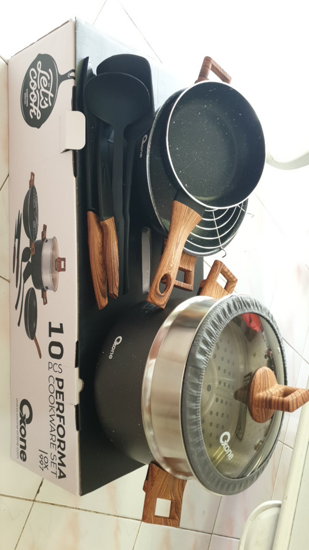 Oxone Performa Cookware Set Ox-997 | Premium Panci Set Ox997