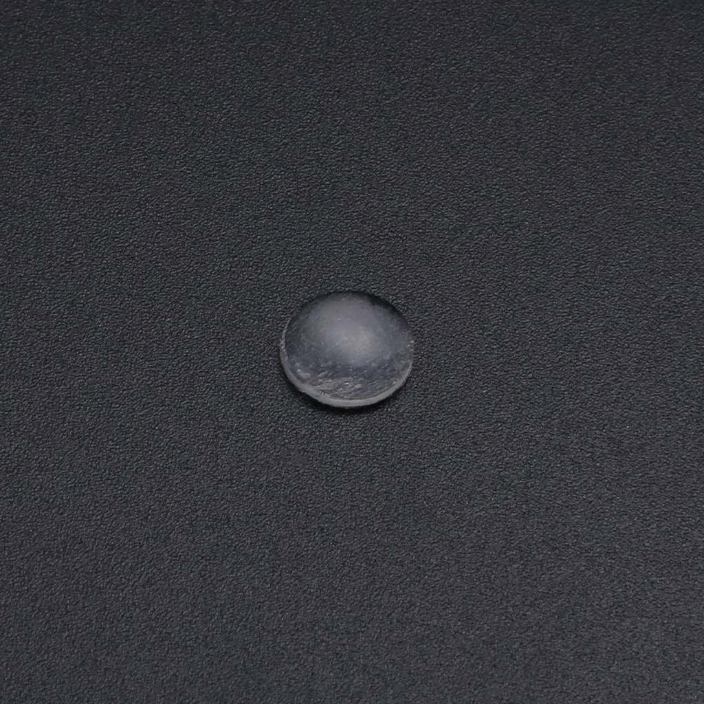Suyou 50 / 64 / 80 / 100PCS Pad Buffer Silikon Transparan Anti slip / Benturan Bumper Pintu / Furnitur