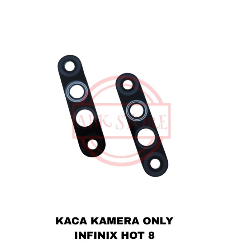 RING + LENSA CAMERA / KACA KAMERA BELAKANG INFINIX HOT 8 X650 - X650C ORIGINAL