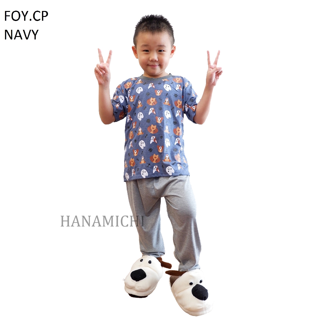 Hanamichi FOY.CP Baju Tidur Anak Lengan Pendek