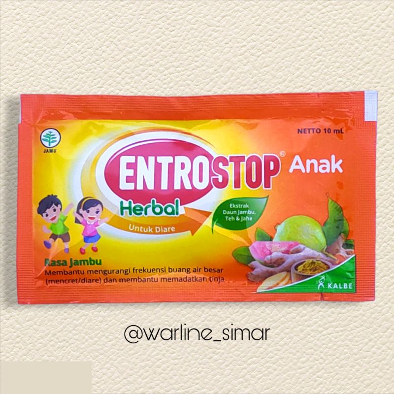 

Entrostop Herbal Anak Diare Sachet 10ml