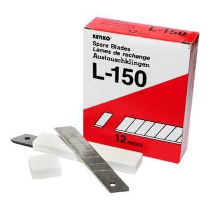 (5PCS) ISI/ REFILL CUTTER BESAR KENKO L150/ PISAU POTONG KERTAS L-150