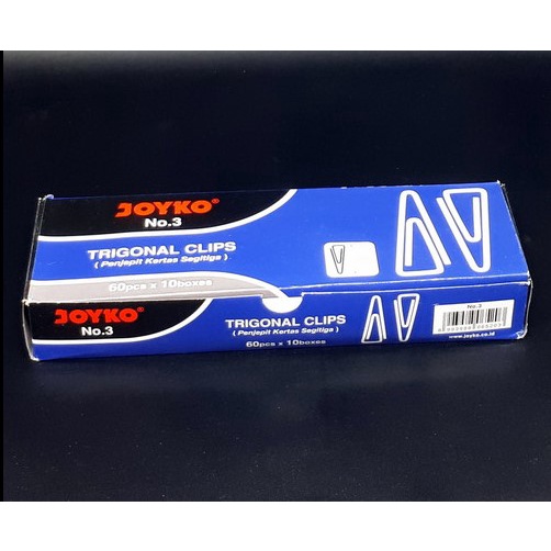

Trigonal Clips kecil no. 3 Joyko (1 pak)