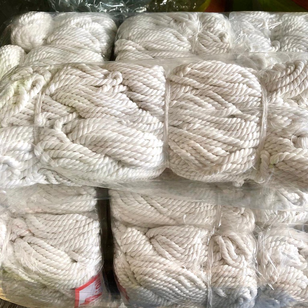 Talikur / Tali Tambang Sumbu Polyster isi 72 meter / Tali Kepang / Tali Kur / Tali Gantungan Tas