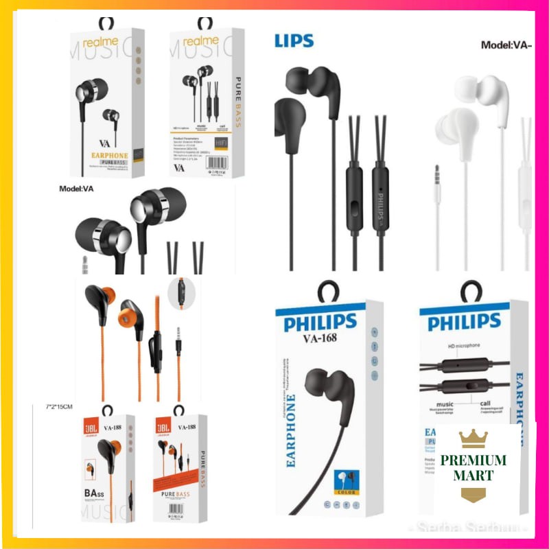 Earphone / Headset / Handsfree Realme VA PureBass EXTRA BASS [import]