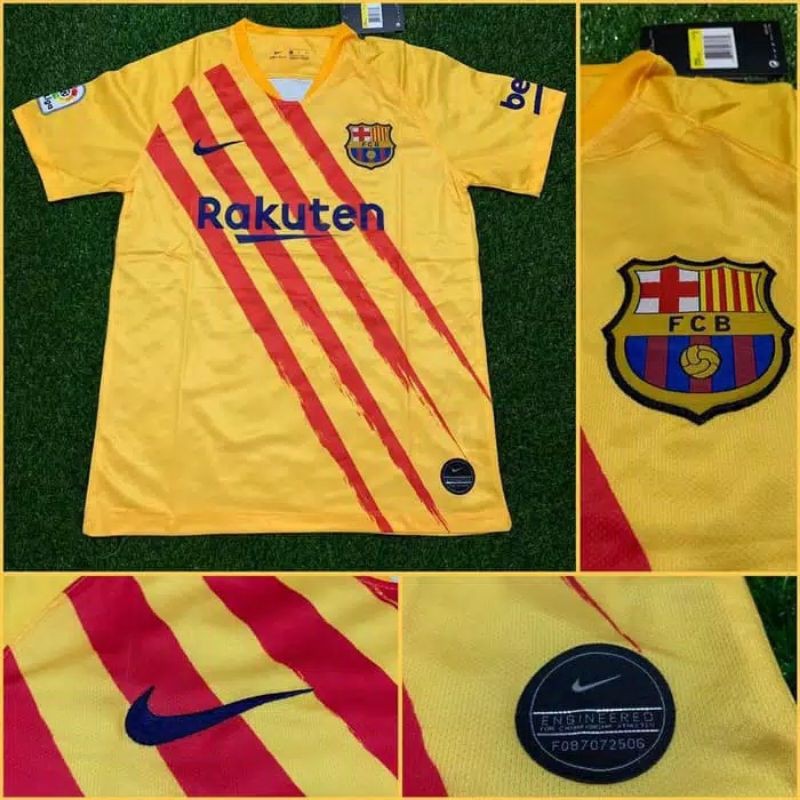 Jersey Barcelona 4th 2020-2021 Grade Ori Official