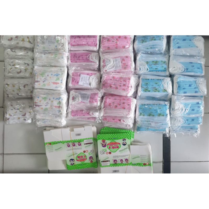 masker medis anak dewasa hijab 3ply kedap air kemenkes bisa untuk tidakan medis