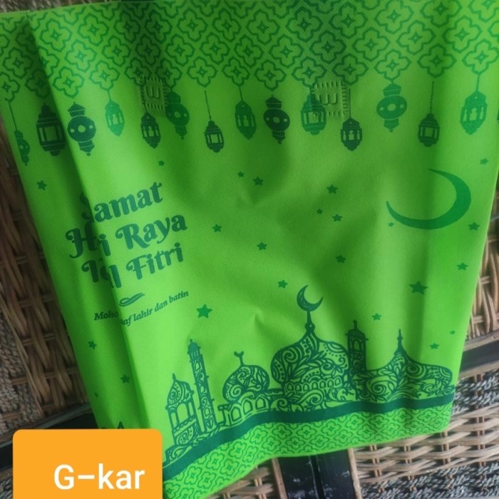 

✨ BISA COD ✨ tas spunbond idul fitri 38x45