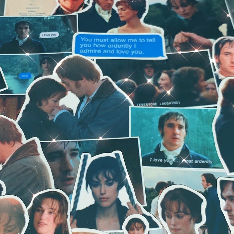pride and prejudice stickers
