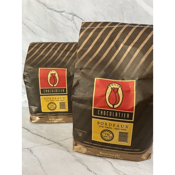 

COCOA POWDER TULIP BORDEAUX / COKLAT BUBUK (Re-Pack)