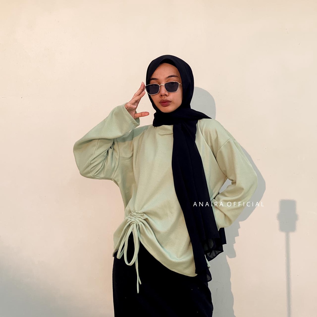 NAYLA BLOUSE SERUT WANITA ANAIRAOFFICIAL