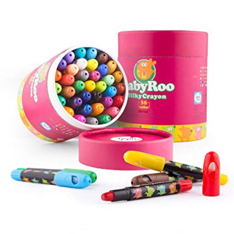 Joan miro babyroo washable Silky Crayon-36pcs
