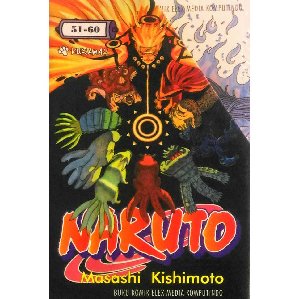 Paket Komik Boxset Naruto