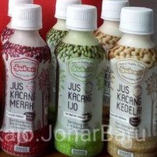 

LapakPurbo - Jukajo Mini Jus Kacang Hijau Merah Adzuki Kedelai Non GMO | Jamin Sari Kunyit Asem Empon-Empon 220ml