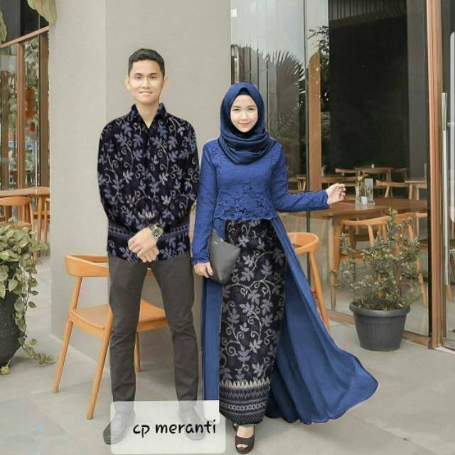 Couple Meranti Baju Couple Couple Kondangan Batik Couple Kebaya Couple Modern Couple Kekinian Shopee Indonesia