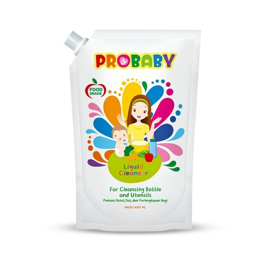 Probaby Liquid Cleanser Bottle 450ml &amp; 700ml - Pembersih Botol