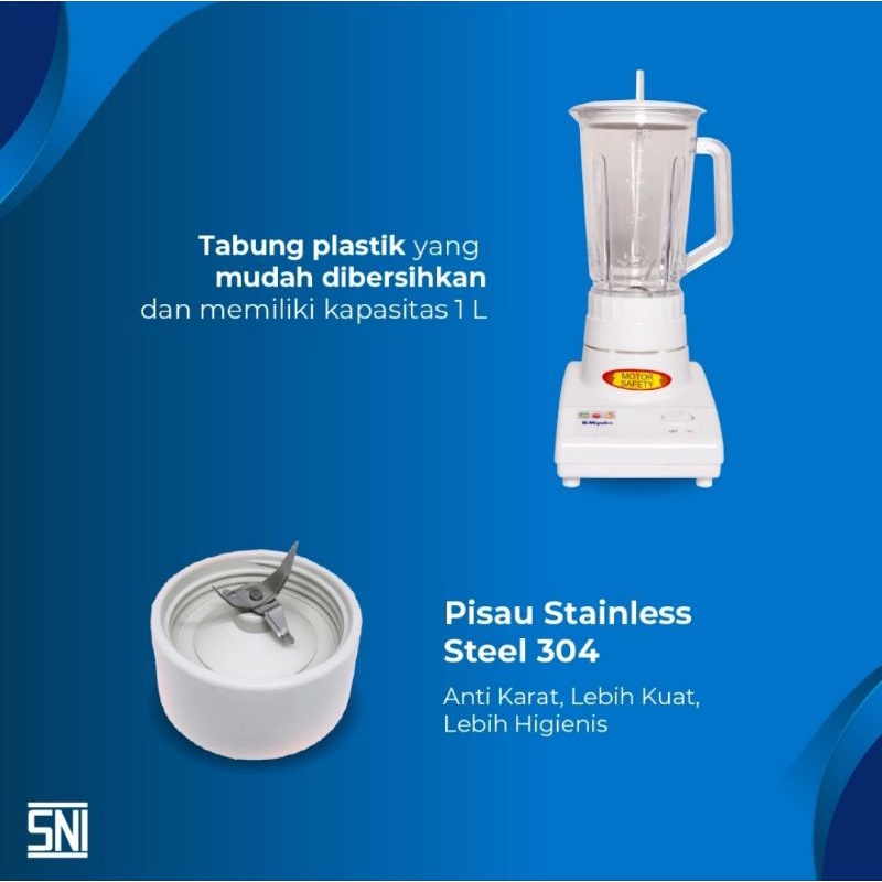 Blender MIYAKO BL 101 PL / BL-101PL / BL101PL  2in1 plastik