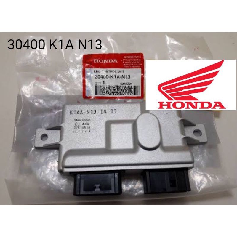 30400-K1A-N13 Ecu ECM  beat new tahun 2020-2021 iss idling stop asli honda