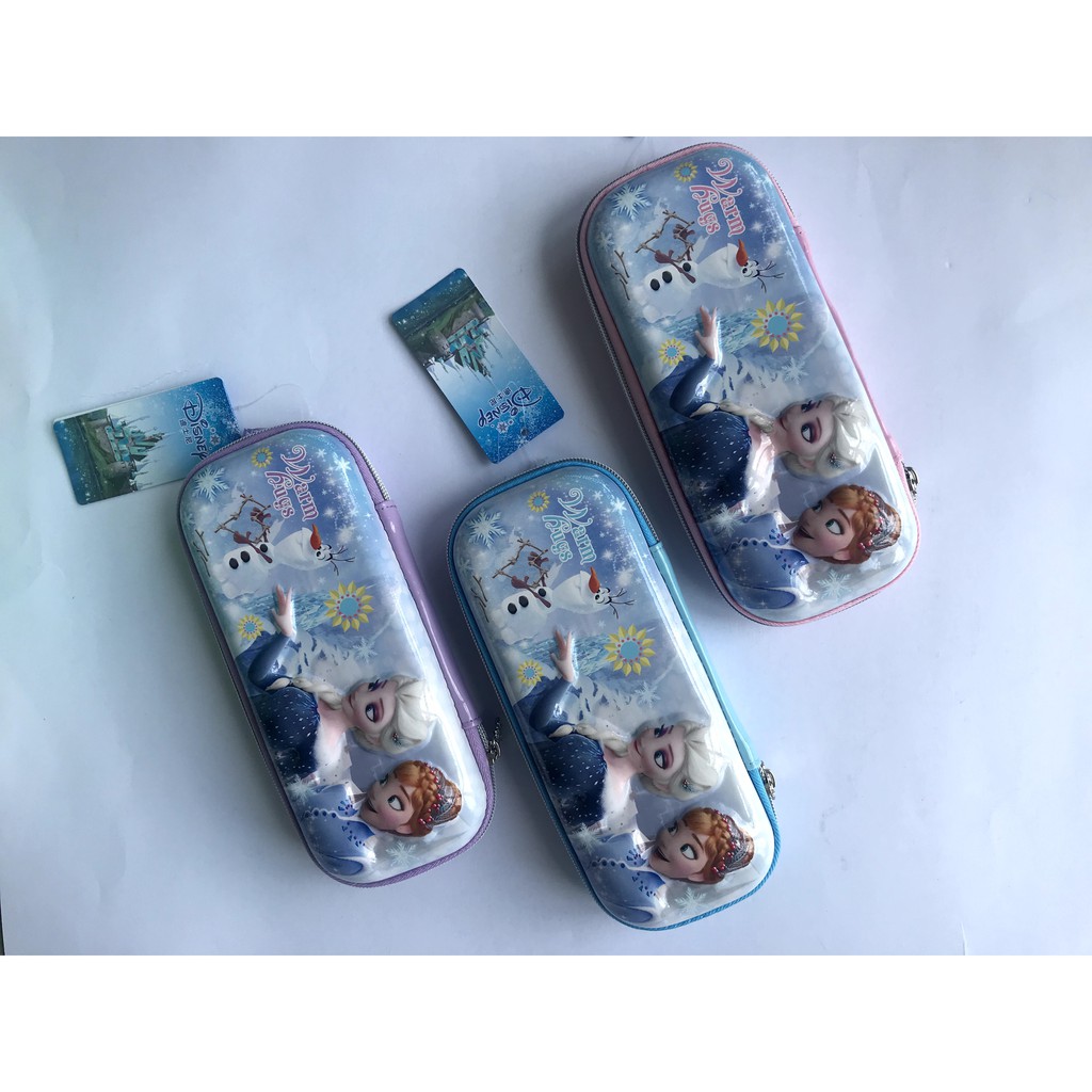 

Tempat Pensil Alat Tulis - Kotak Pensil Disney Frozen Elsa Anna - Merah Muda