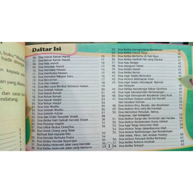 Buku Doa Doa Doa Pilihan Anak Muslim Shopee Indonesia