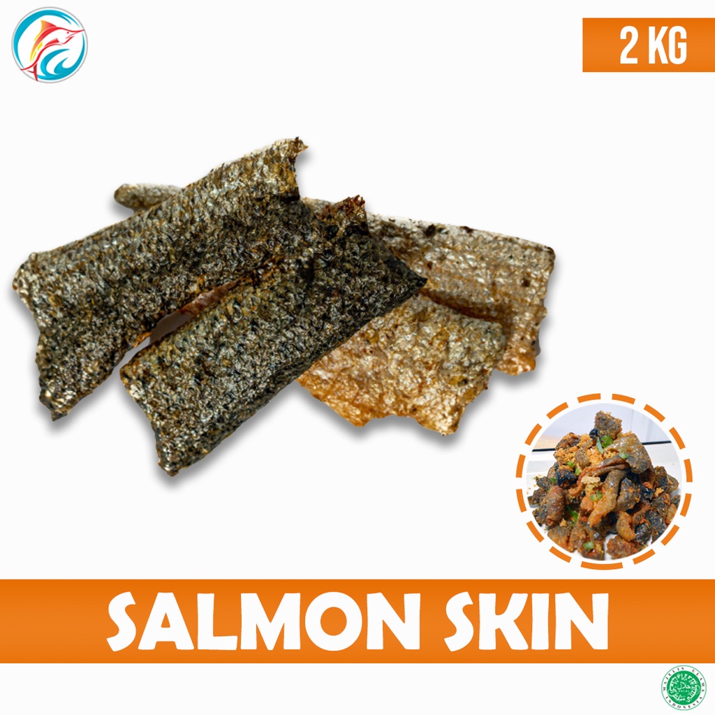 

Salmon Skin Frozen / Kulit Salmon Frozen 2 kg
