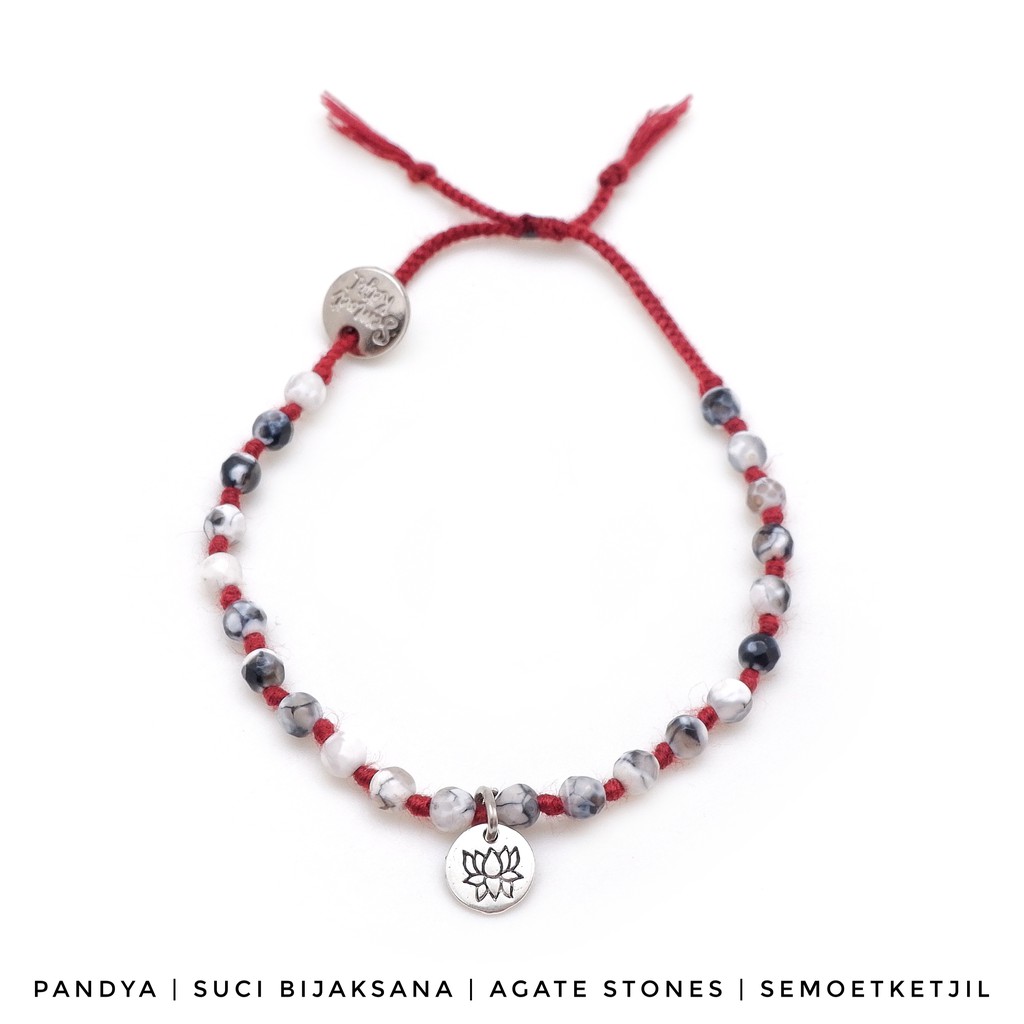 

Semoet Ketjil Gelang Bohemian Pandya Batu Agate Boho Special Edition