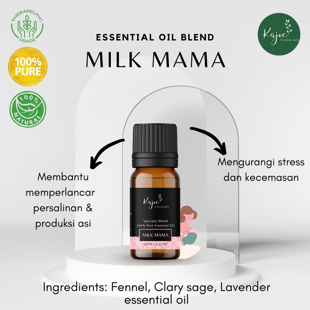 KAJOE ASI BOOSTER Essential Oil Blend Diffuser Minyak Esensial Atsiri Aromaterapi Aromatheraphy