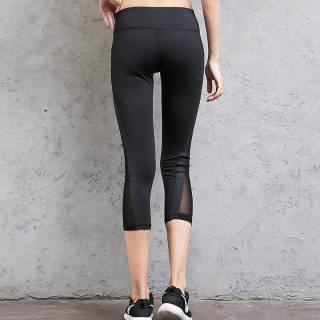 KSA Celana  legging  mesh 3 4  sport olahraga gym fitness 