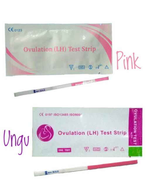 12 X ovulation test + 2 Tes hamil Alat tes masa Subur baby test Ovulation LH test strip / LH 12 + TP 2