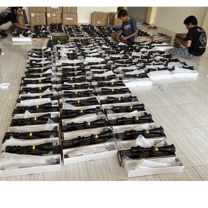 Cuci Gudang|SQ11|teleskop telescope BSA 4-16x44AOEYS retikel HK dobel monting