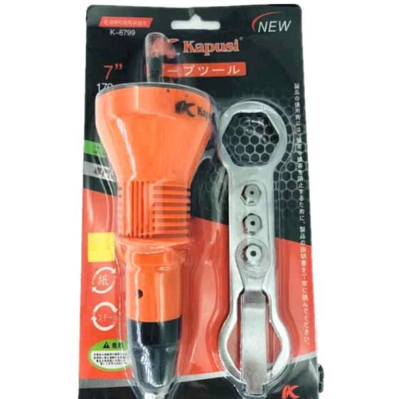 RIVET GUN ADAPTER TANG RIVET ELEKTRIK ADAPTOR RIVET MESIN BOR.