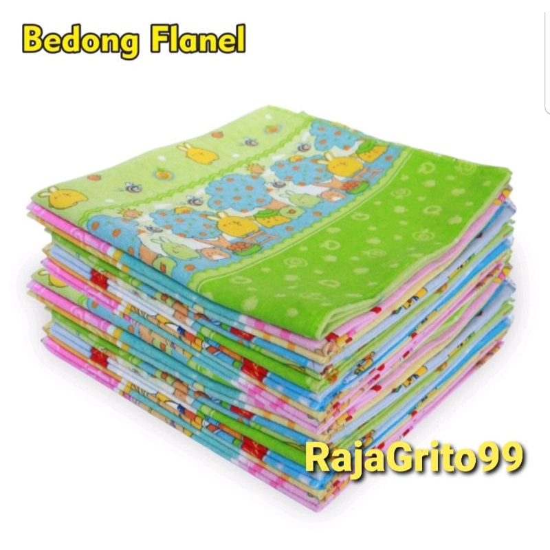 1 pcs kain Bedong bayi jumbo 90 x 90 / Gedong bayi tabur - runstop / kain flannel katun