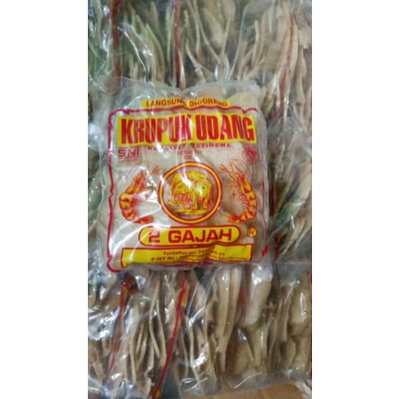 

SP kerupuk udang 2 Gajah 250g