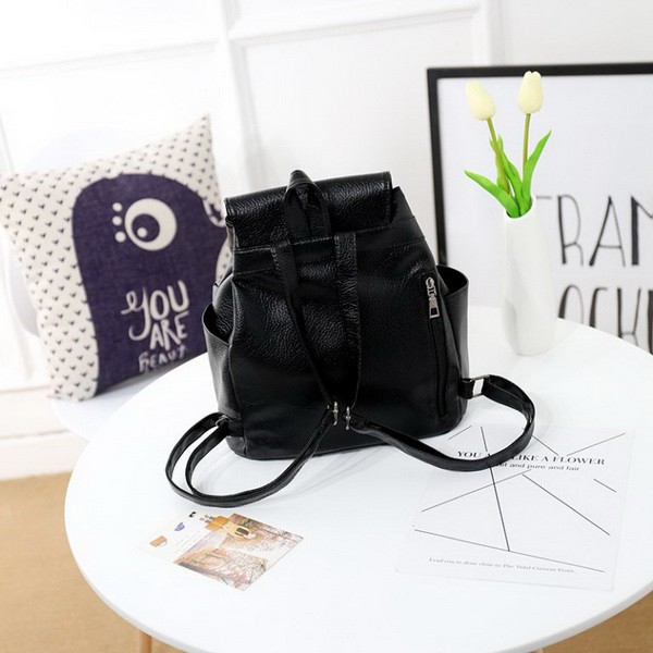 Tas Ransel Serut Kulit Jeruk