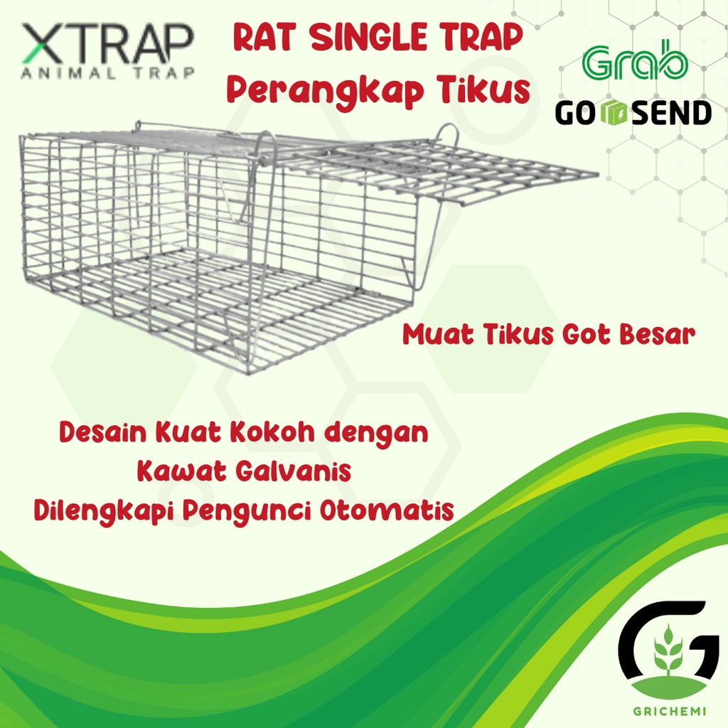 PERANGKAP TIKUS/JEBAKAN TIKUS/RAT SINGLE TRAP/XTRAP