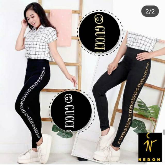 NEW LEGGING IMPORT MURAH GC GLITER