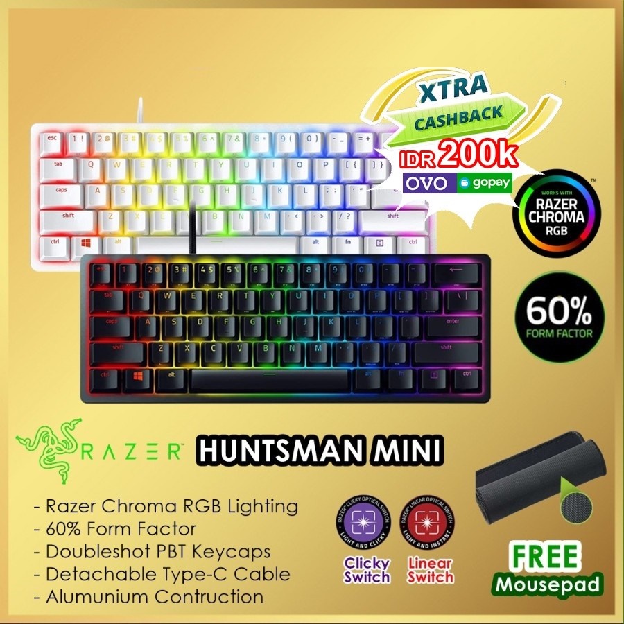 Razer Huntsman Mini Optical Gaming Keyboard