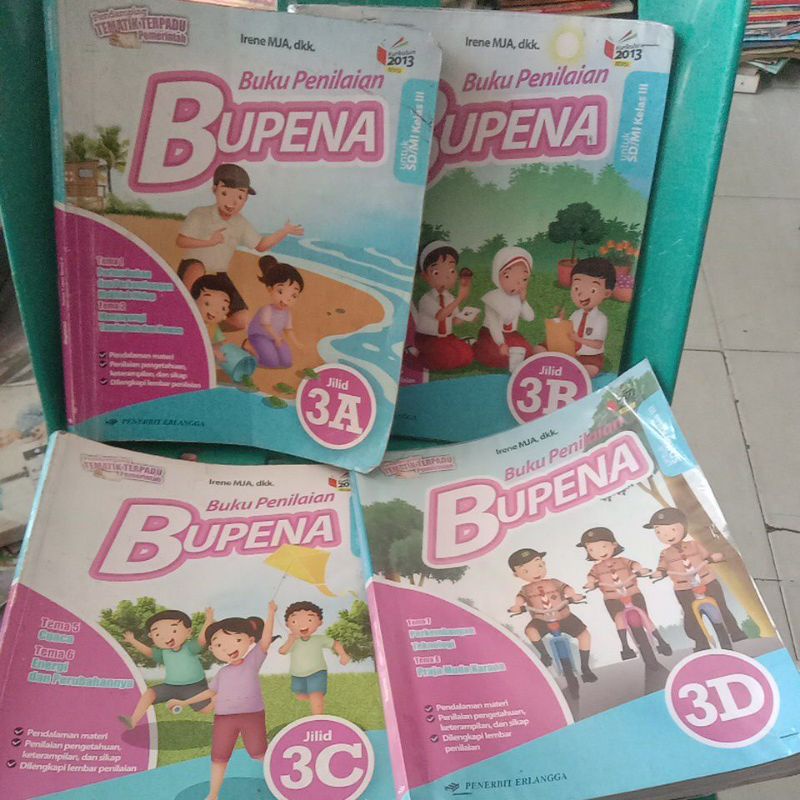 buku bupena 3A 3B 3C 3D