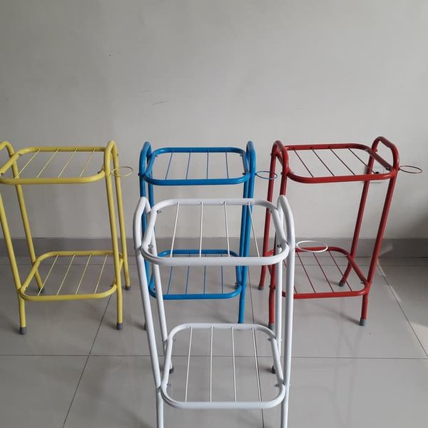 Rak Dispenser Besi Chrome Rak Dispenser Besi Cat Rak Dispenser 2 Susun Meja Dispenser air Galon