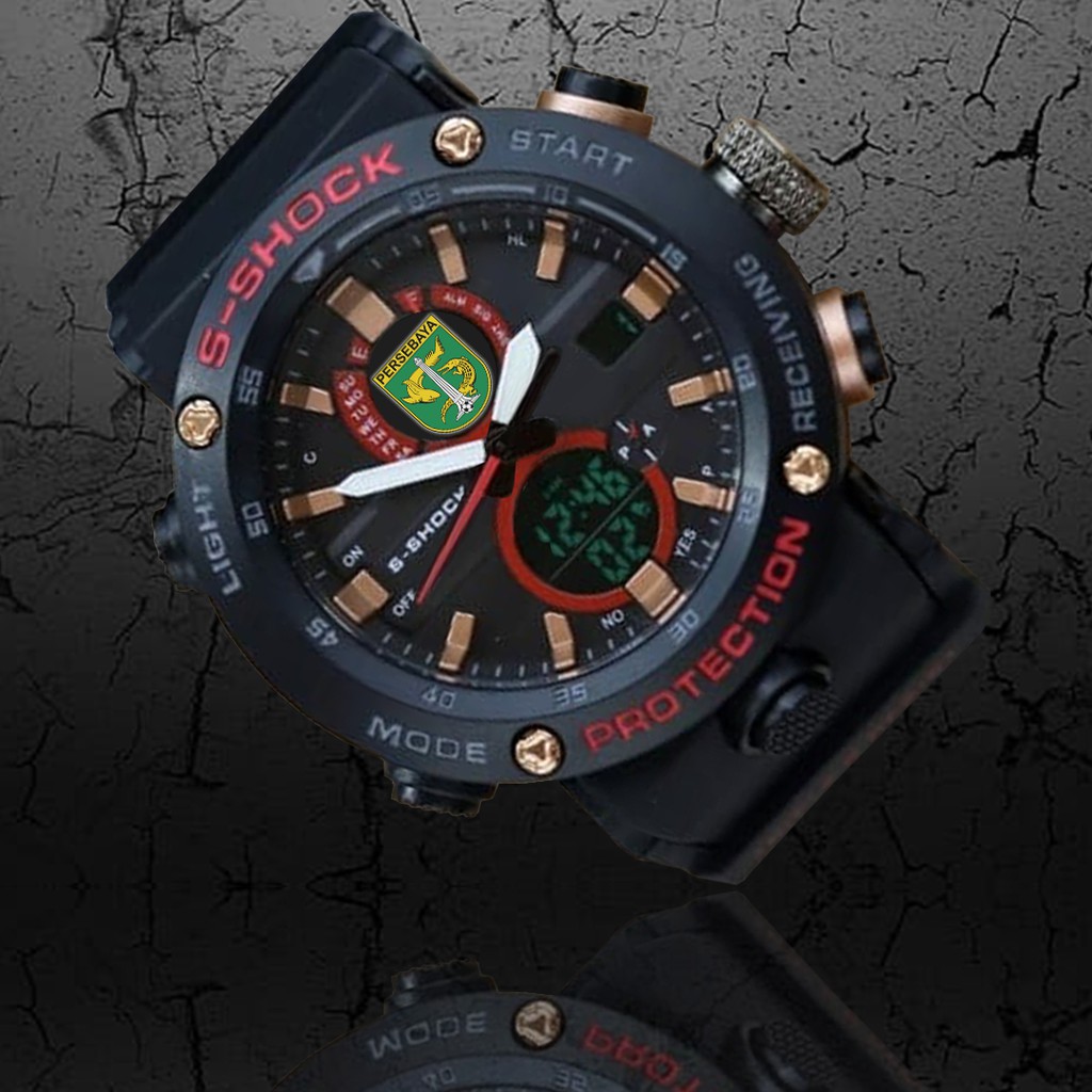 (WATER RESIST) Jam Tangan PERSEBAYA motif 1 DT - EXCLUSIVE