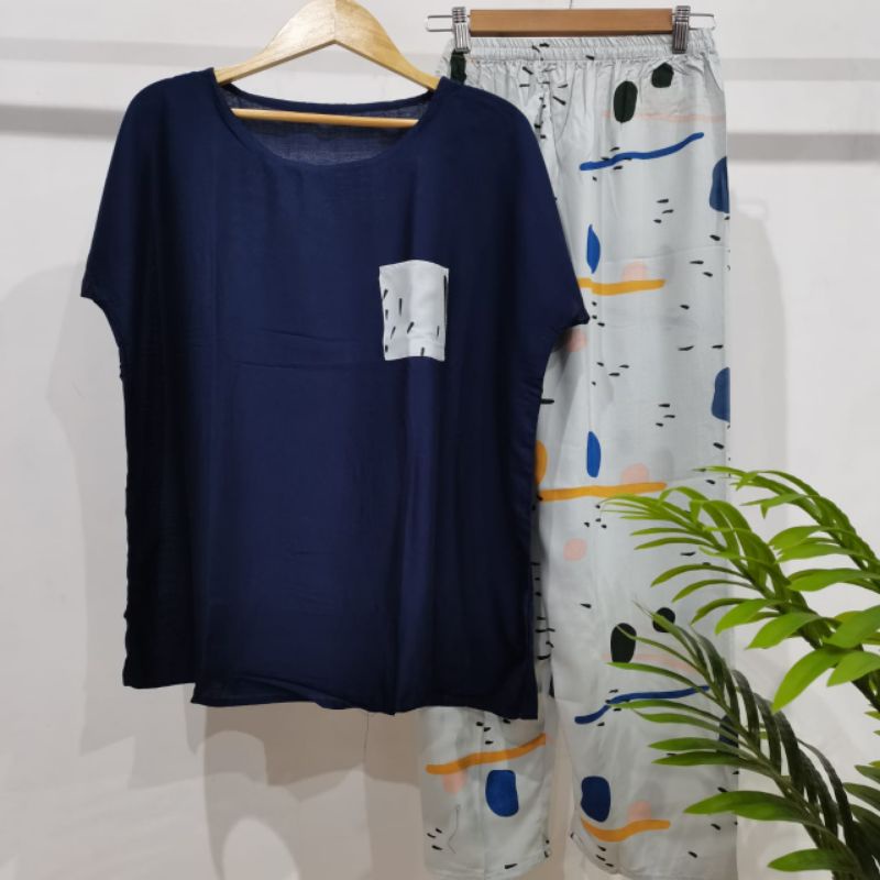 BABYDOLL RAYON PANJANG| BABYDOLL MURAH | BAJU RUMAHAN-Panjang 32