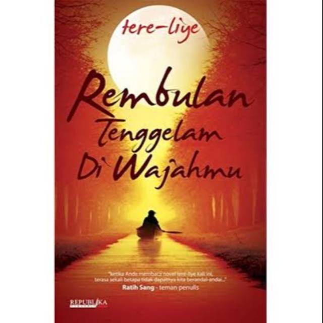 Novel Rembulan tenggelam di wajahmu
