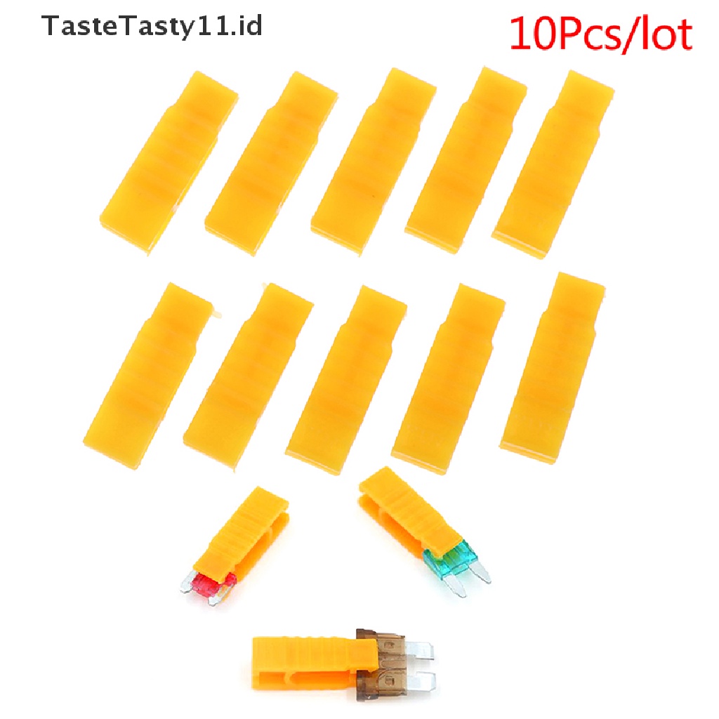 Tastetasty 10pcs Klip Penarik Sekring Mobil