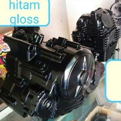 Cat Bubuk Powder Coating Hitam Gloss