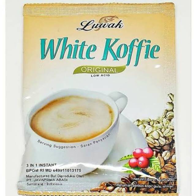 

White koffie renceng